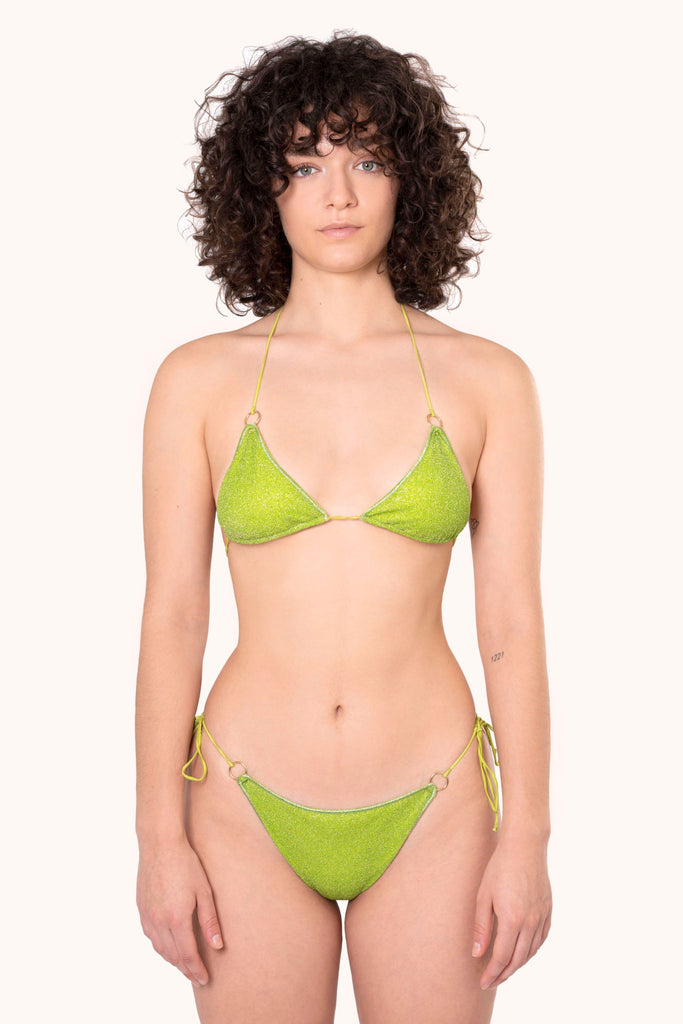 Oseree Lumiere Microkini in Green Lime