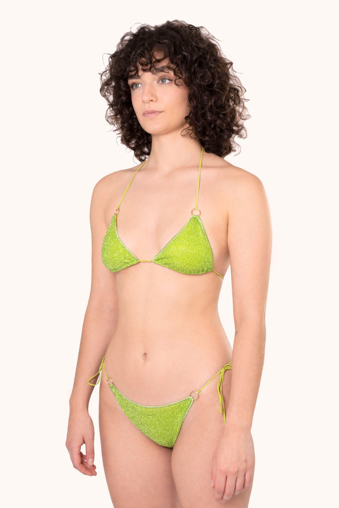 Oseree Lumiere Microkini in Green Lime
