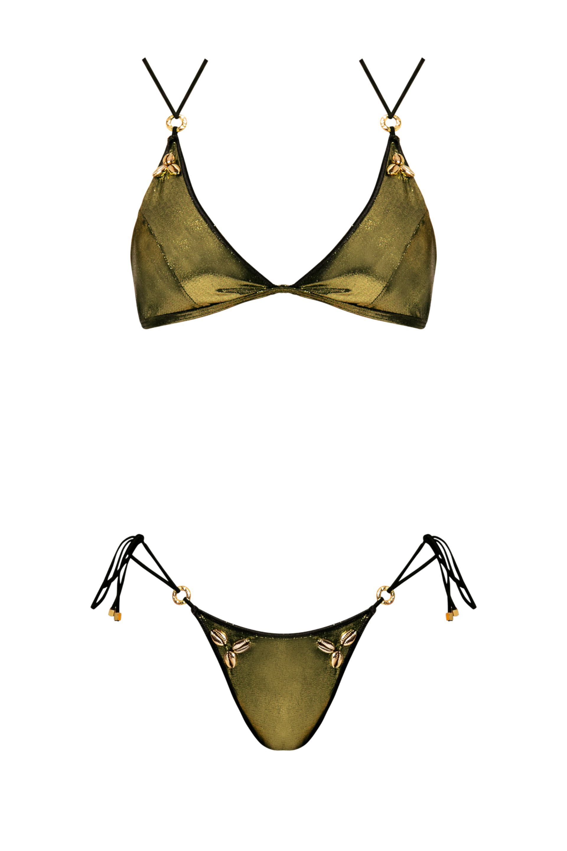 Gold beachwear shop